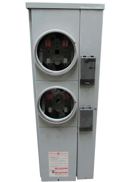 duplex electrical meter box|multi position meter sockets.